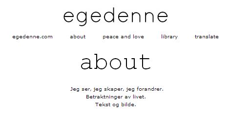 egedenne